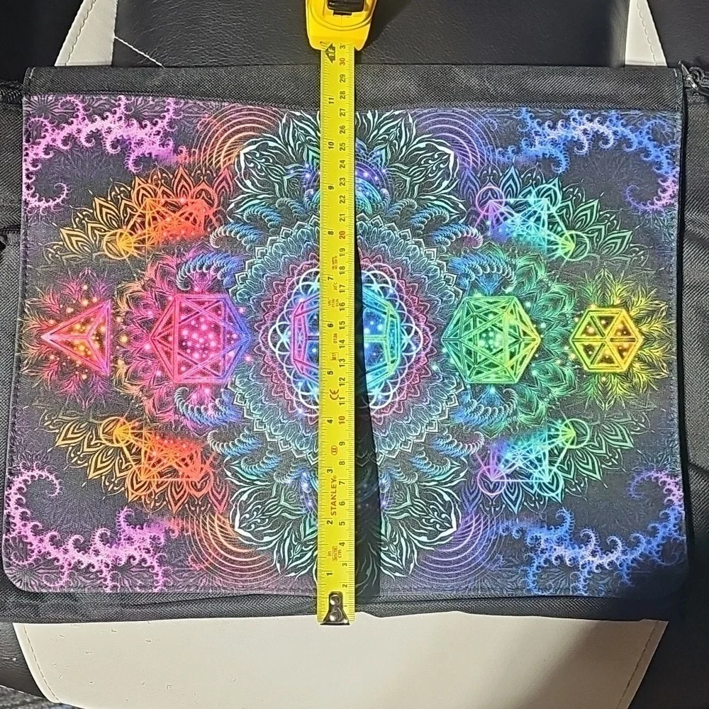 New Electro threads PLATONIC MANDALA shoulder bag